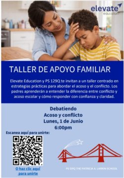parent workshop flyer spanish